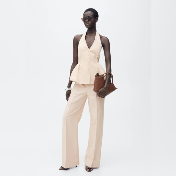 MANGO Vest/pants Set - Picture 2 of 10